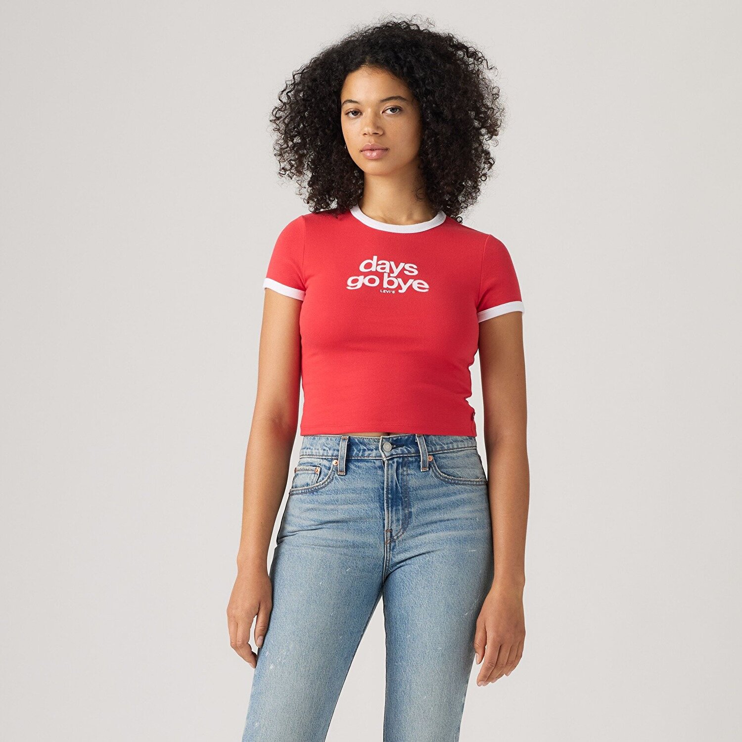 Graphic Essential Ringer Baby Bisiklet Yaka Tişört