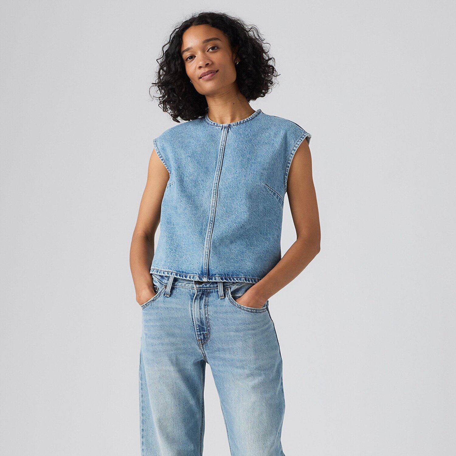 Denim Tişört