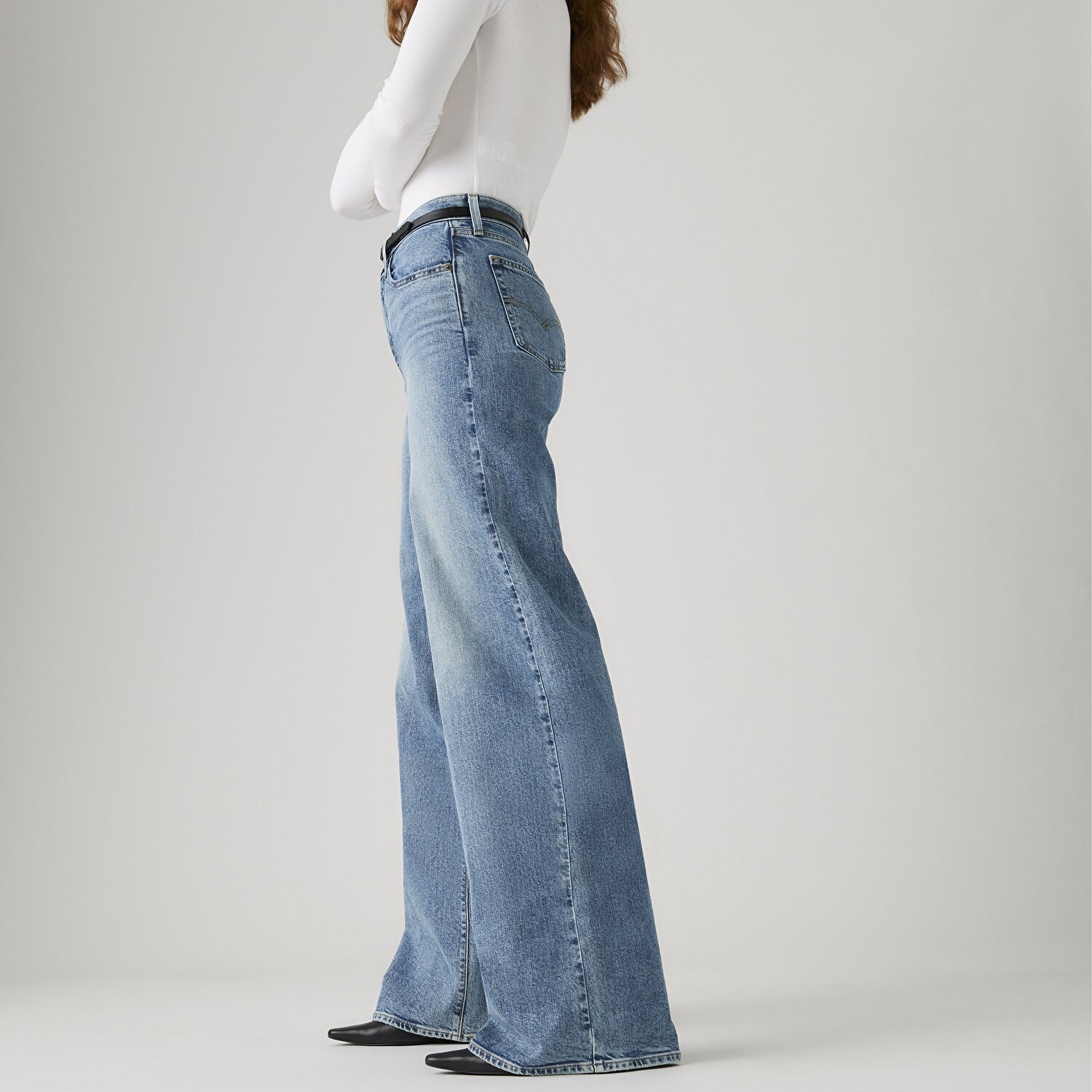 728 High Rise Wide Leg Kadın Jean Pantolon - Sweet Success