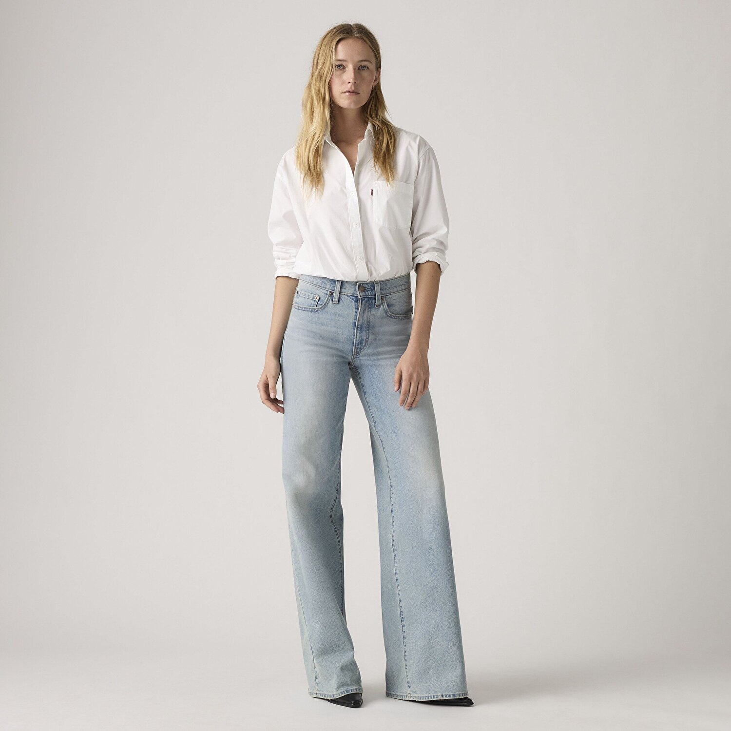 728™ High Rise Wide Leg Kadın Jean Pantolon - Headwinds Ahead