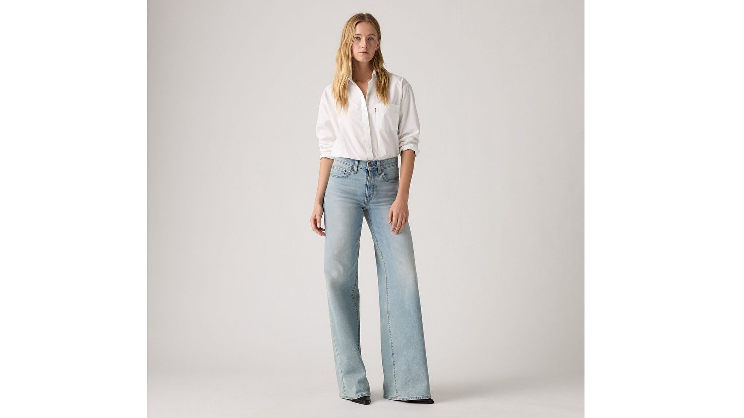 728™ High Rise Wide Leg Kadın Jean Pantolon - Headwinds Ahead