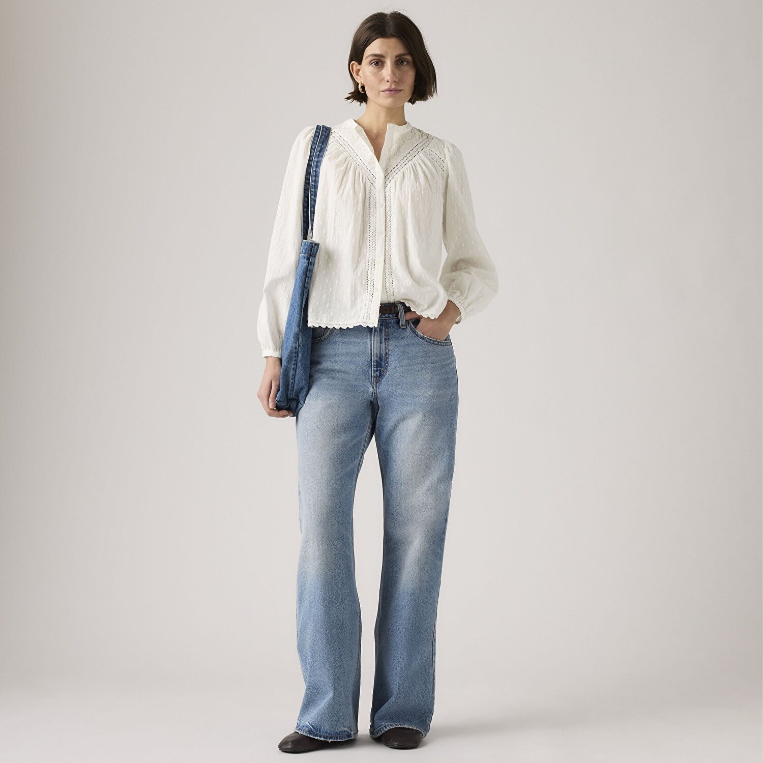 Loose Boot Kadın Jean Pantolon - Easy Days