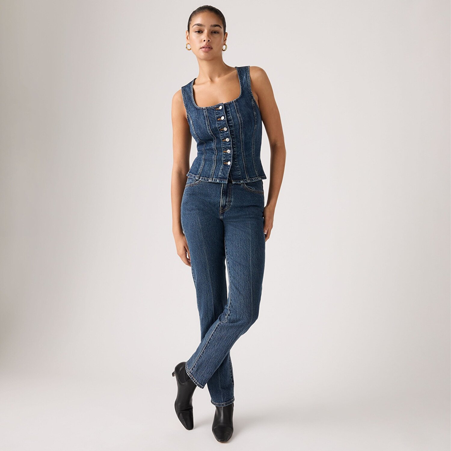 Wedgie Slim Kadın Jean Pantolon - Destiny Stone