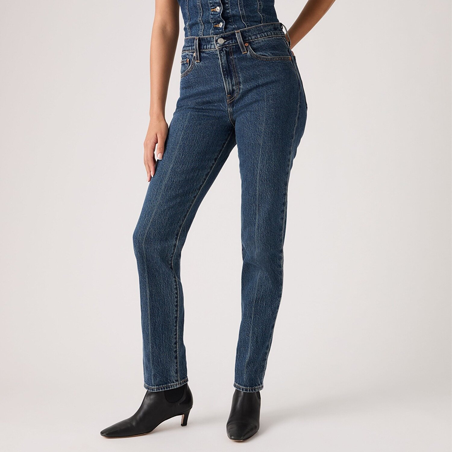 Wedgie Slim Kadın Jean Pantolon - Destiny Stone