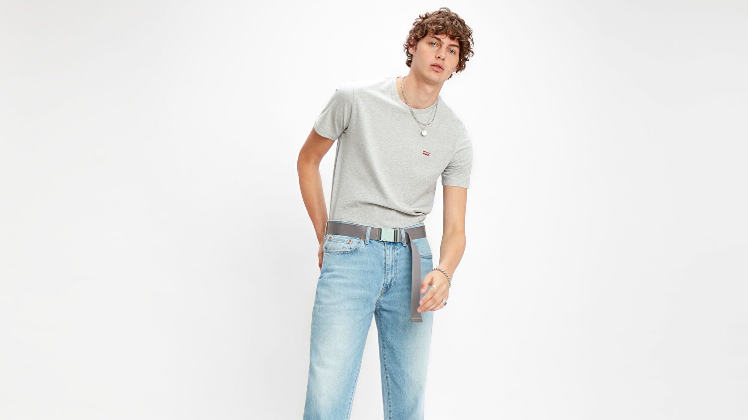 The Original Tee Cotton Gri Erkek Tişört