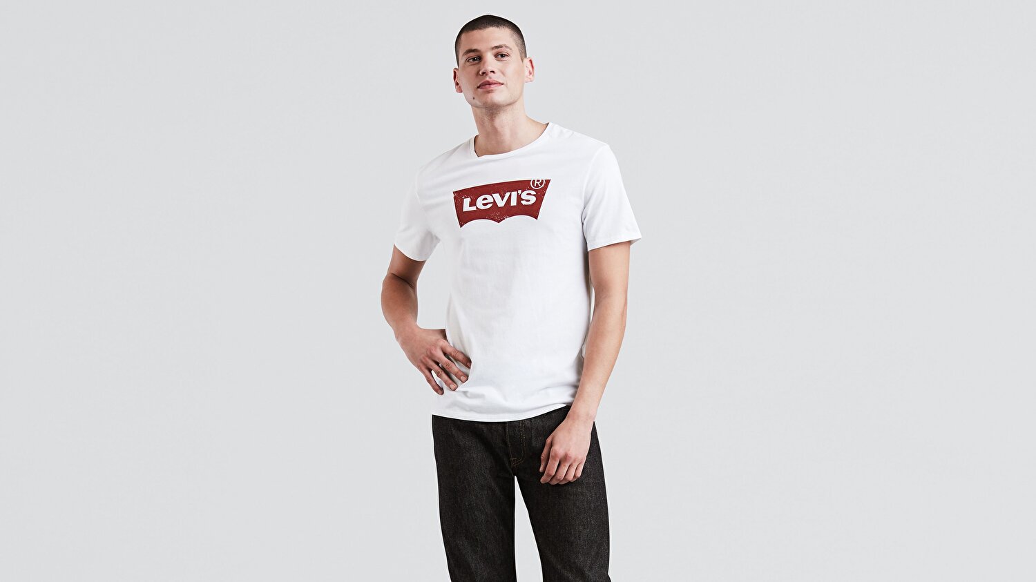 Graphic Set-In Neck Tişört