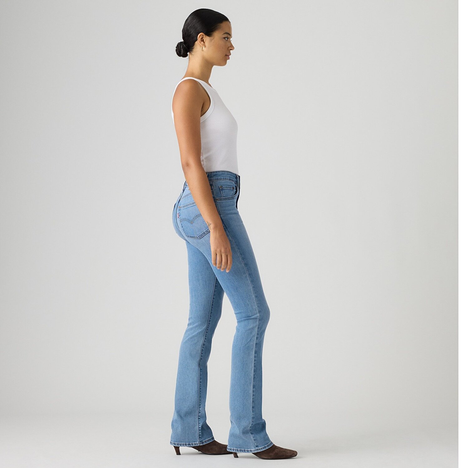 725 High Rise Bootcut Kadın Jean Pantolon - True Blue Mid
