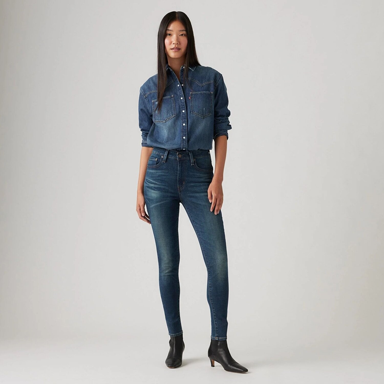 721™ High Rise Skinny Kadın Jean Pantolon - Miles Apart