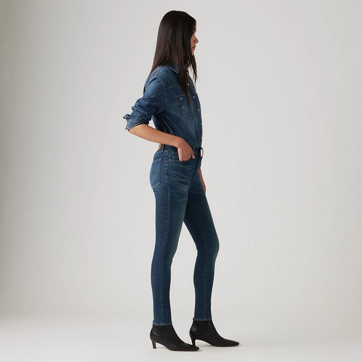 721™ High Rise Skinny Kadın Jean Pantolon - Miles Apart