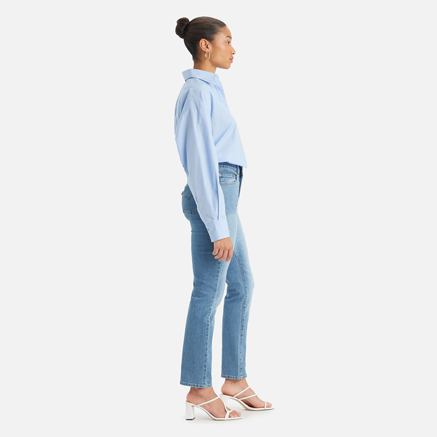 724™ High Rise Straight Kadın Jean Pantolon - Warm Fall Foliage