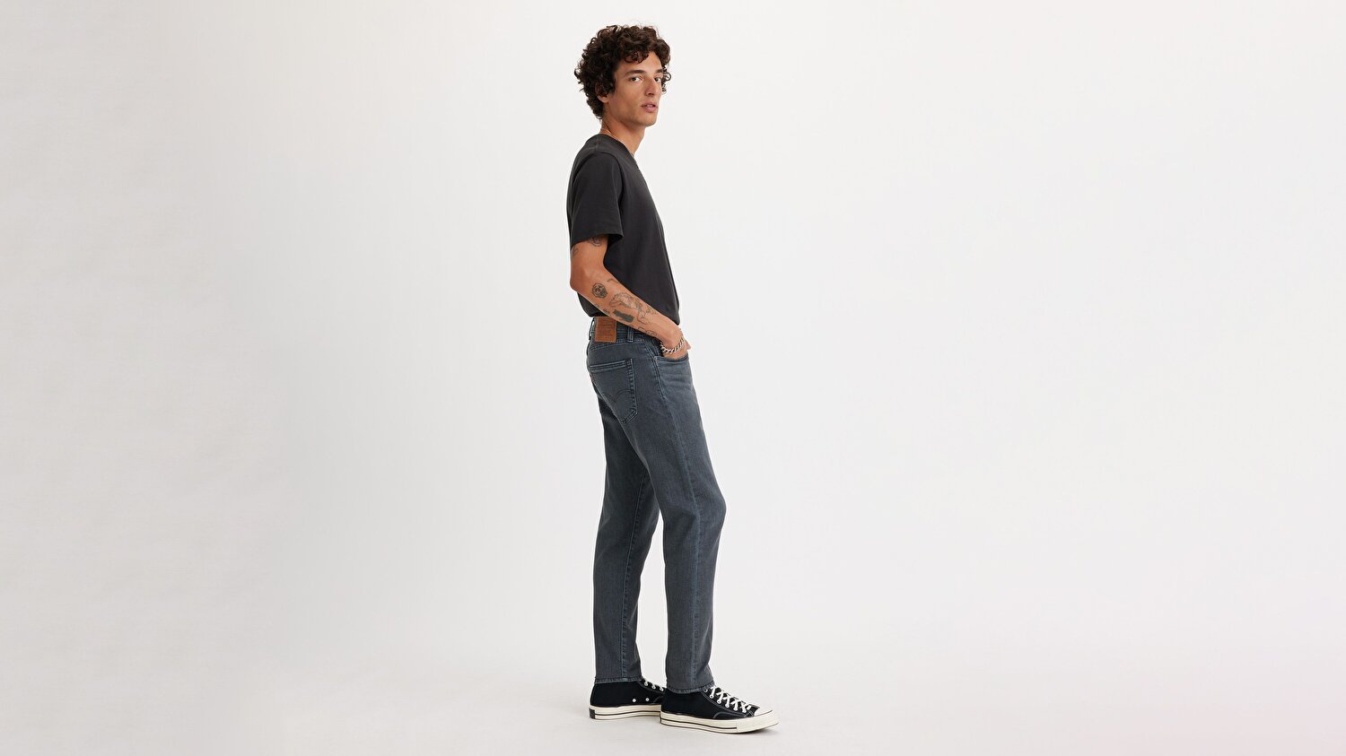 512™ Slim Taper Erkek Jean Pantolon - Richmond Blue Black