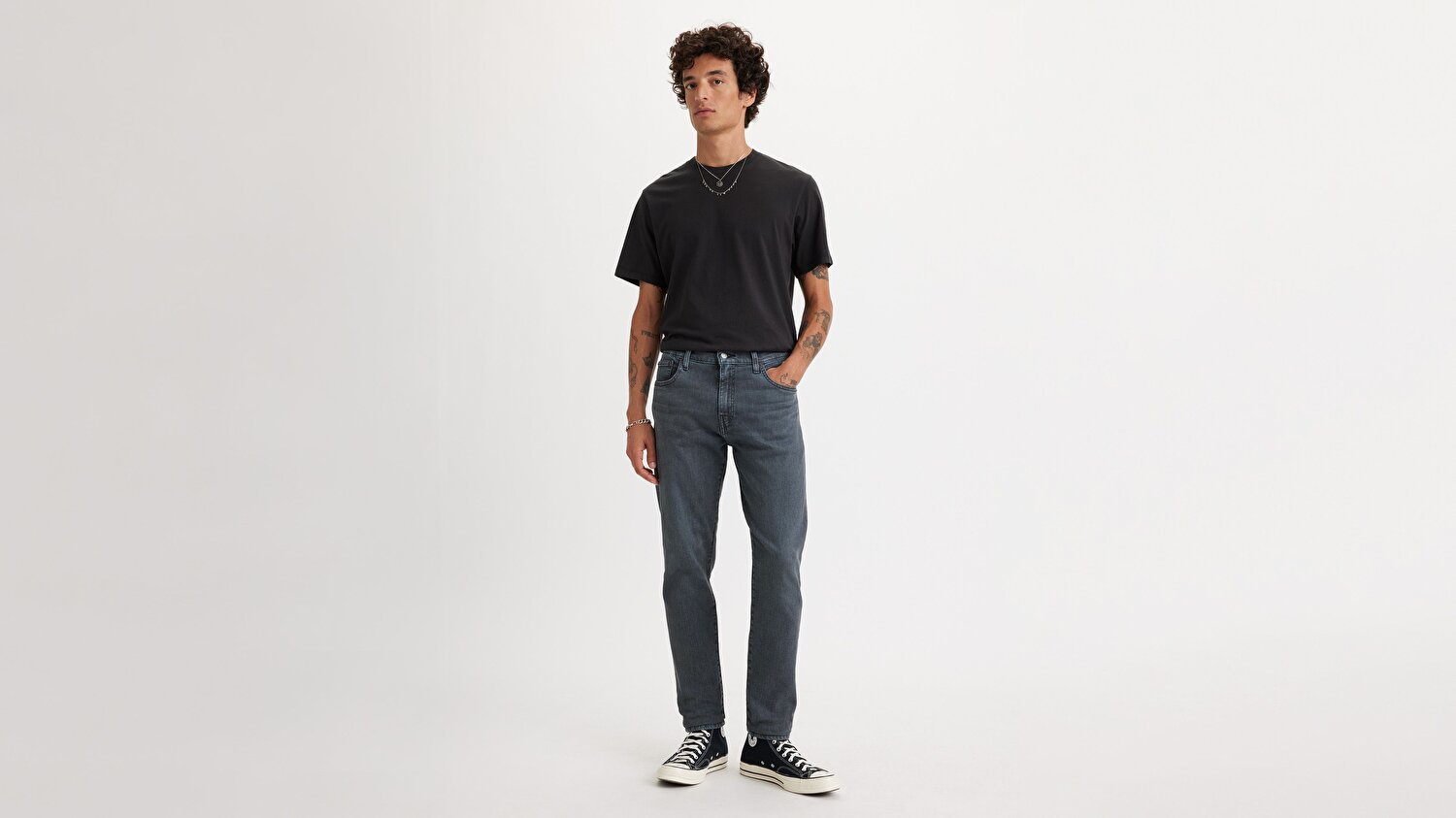 512™ Slim Taper Erkek Jean Pantolon - Richmond Blue Black