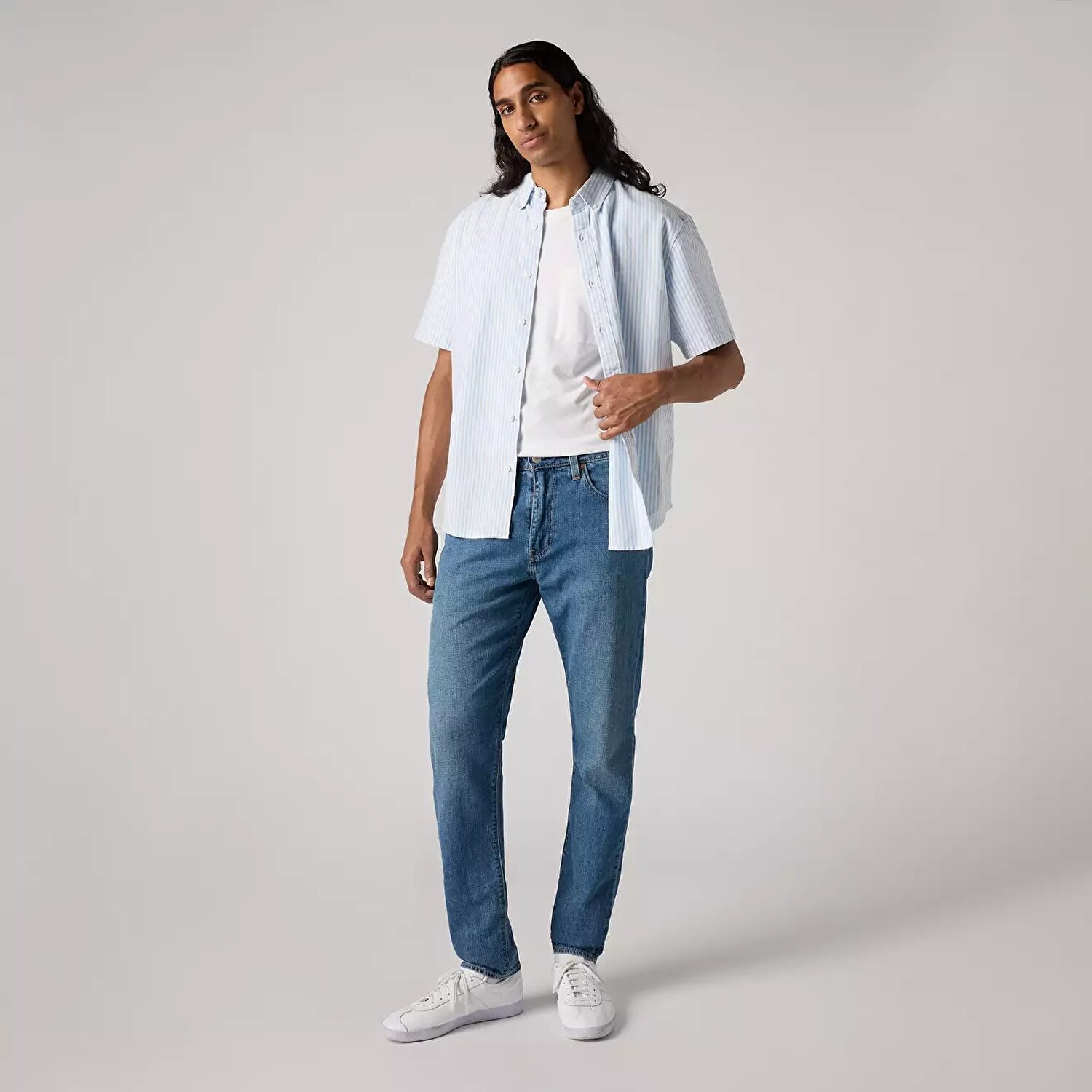 512™ Slim Taper Lightweight  Linen+ Denim Erkek Jean Pantolon - Its A No Brainer Lightweight