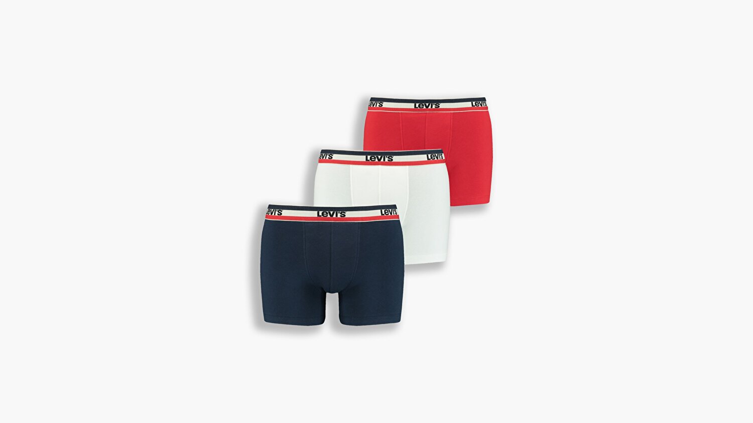 Levi's® 3'lü Paket Basic Sportswear Logo Boxer