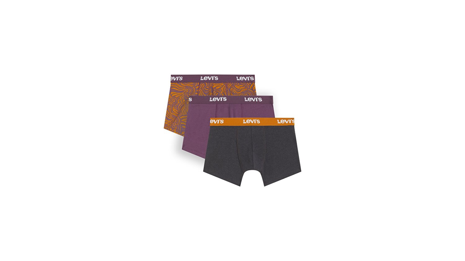 Levi's® Squiggle Zebra Boxer - 3'lü Paket