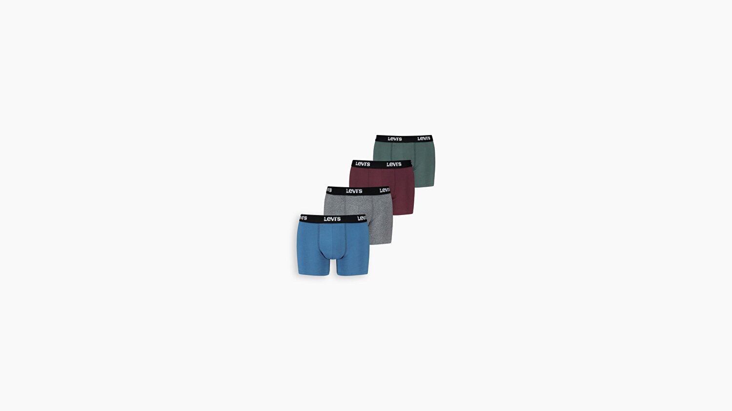Levi's® Solid Boxer - 4'lü Paket