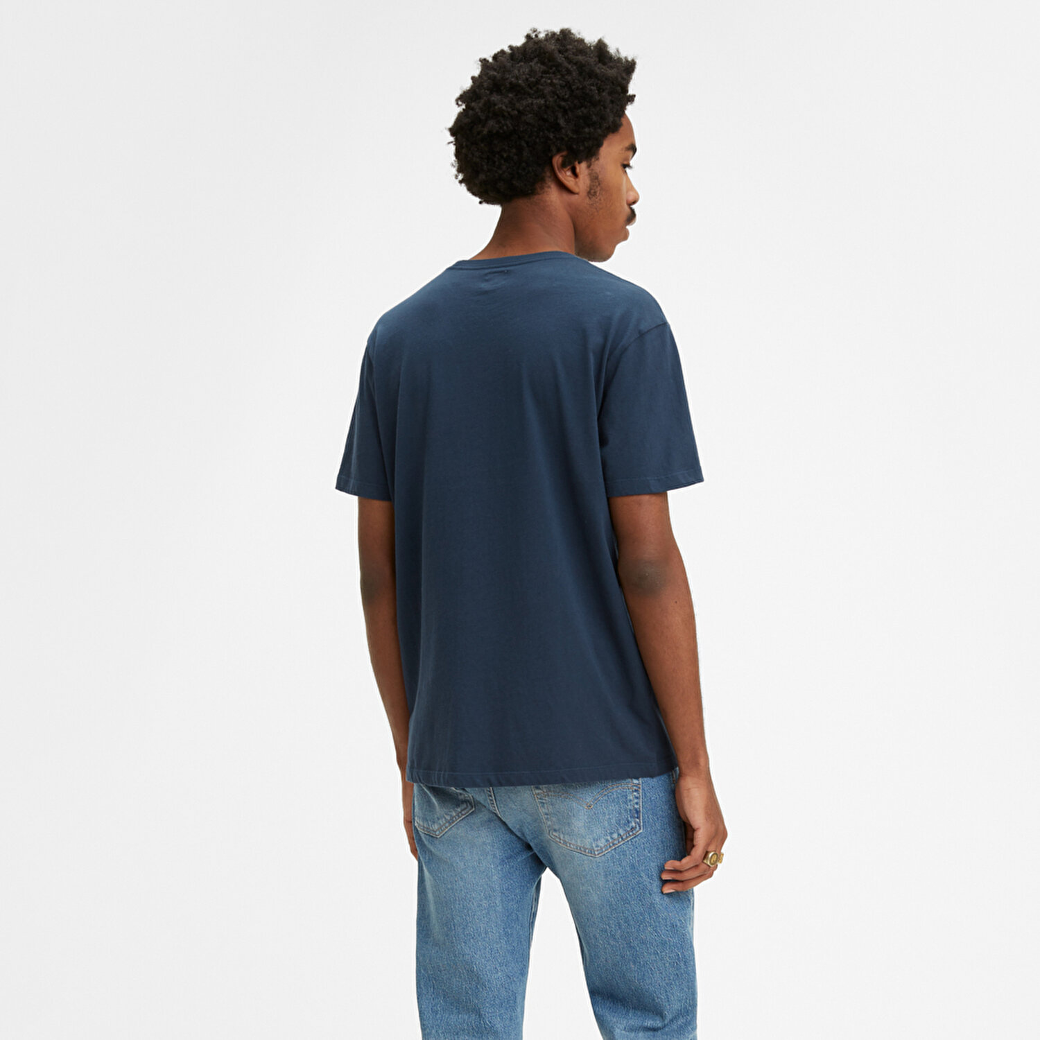 Ss Original Hm Tee Tr Cotton Mavi Erkek Tişört