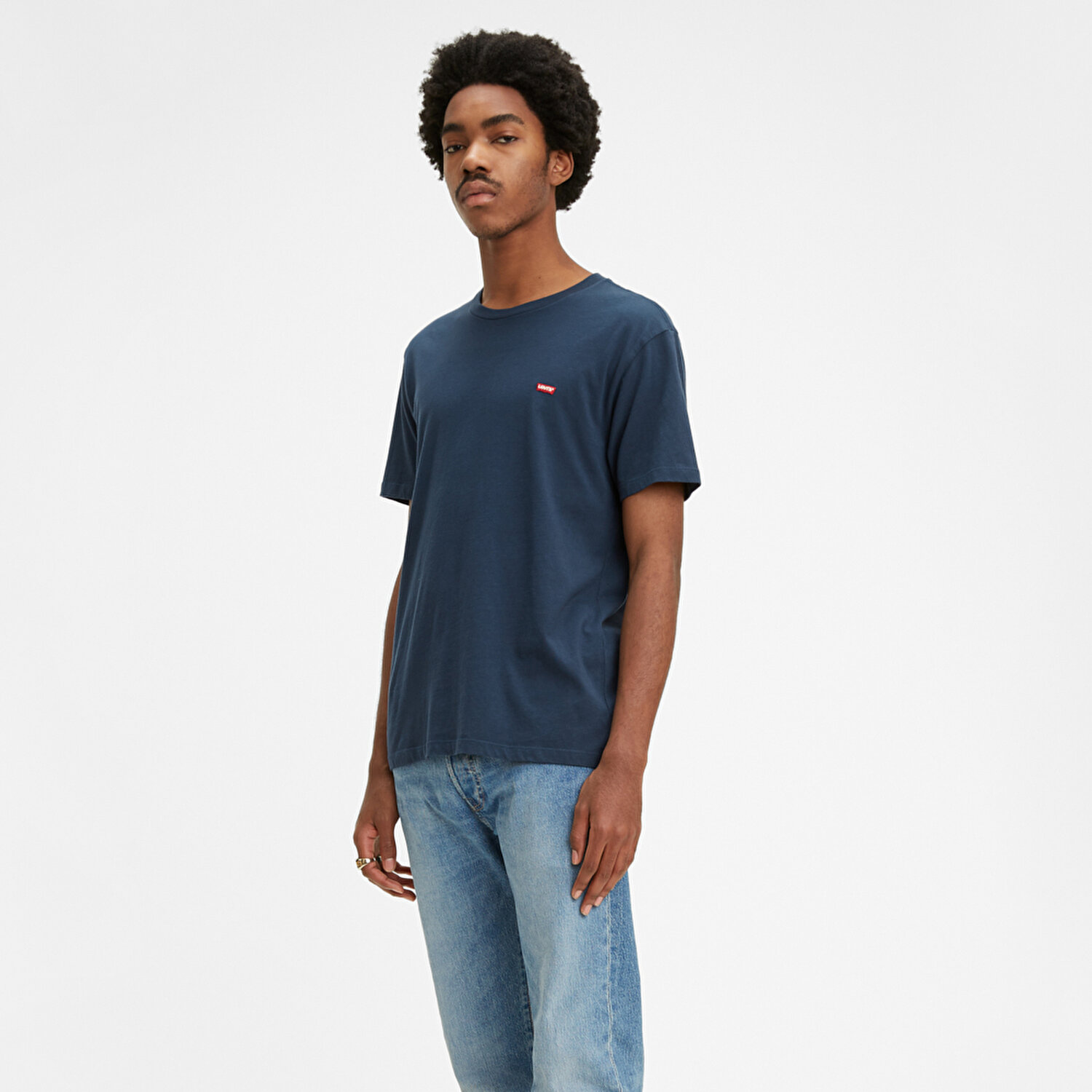 Ss Original Hm Tee Tr Cotton Mavi Erkek Tişört