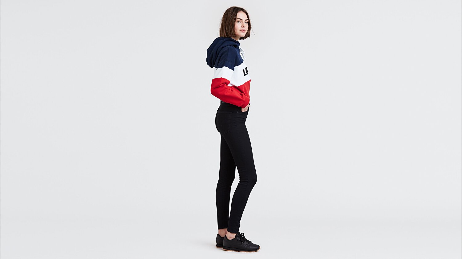 Mile High Super Skinny Kadın Jean Pantolon -  Black Celestial