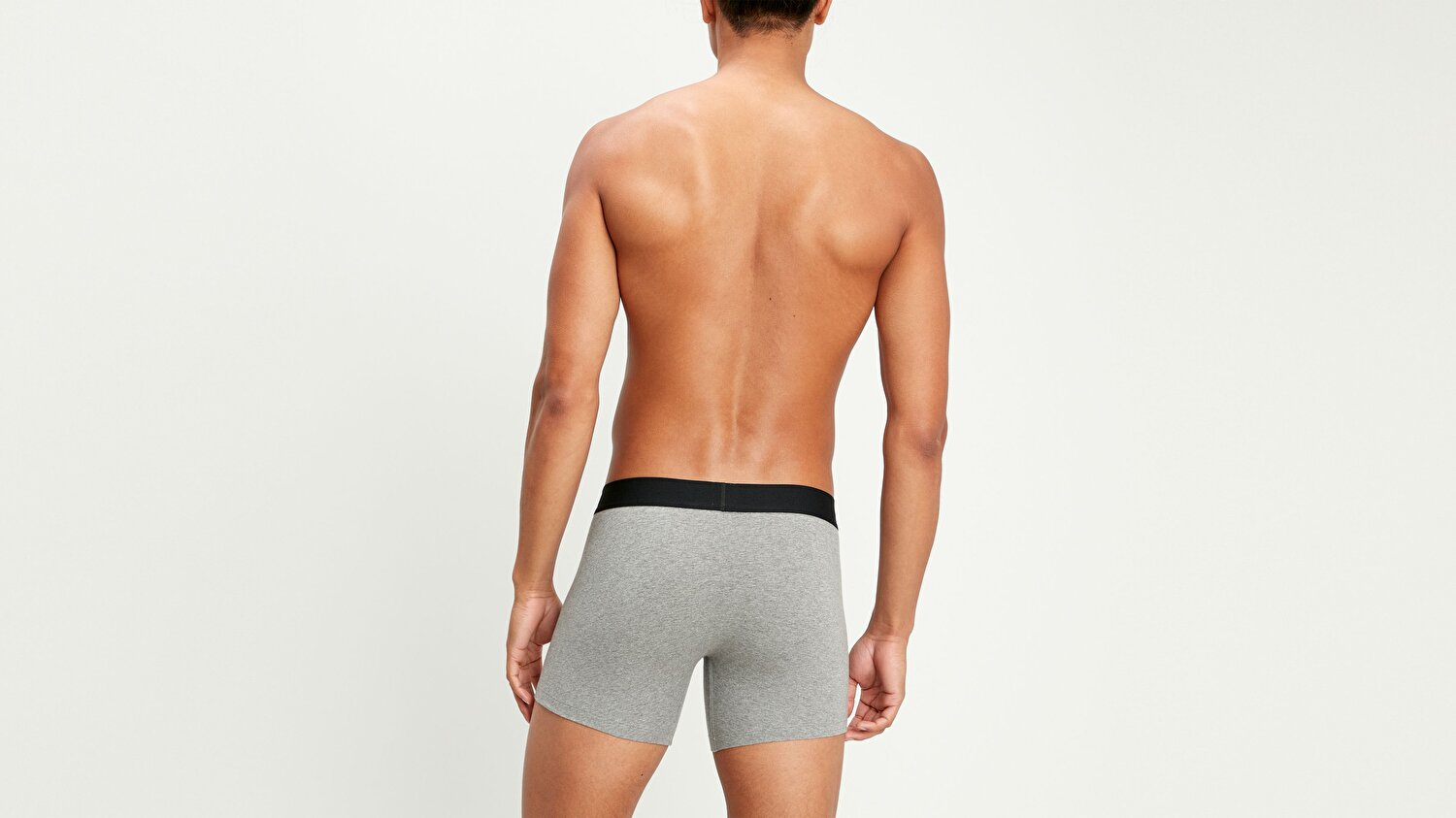 Levis Solid Basic Erkek Gri Boxer
