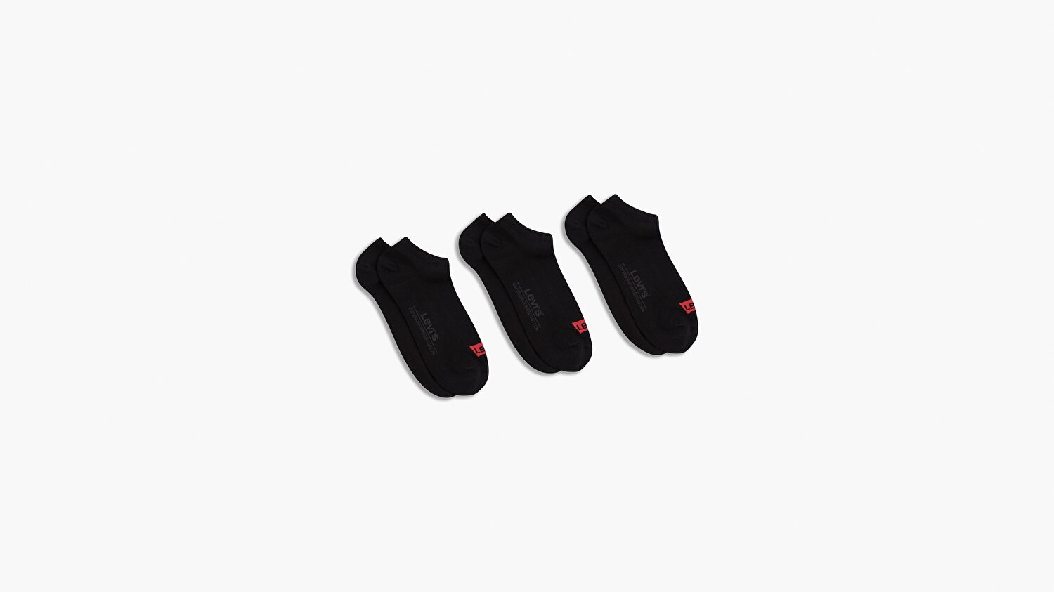 Levis 168F 3'lü paket Kısa Çorap