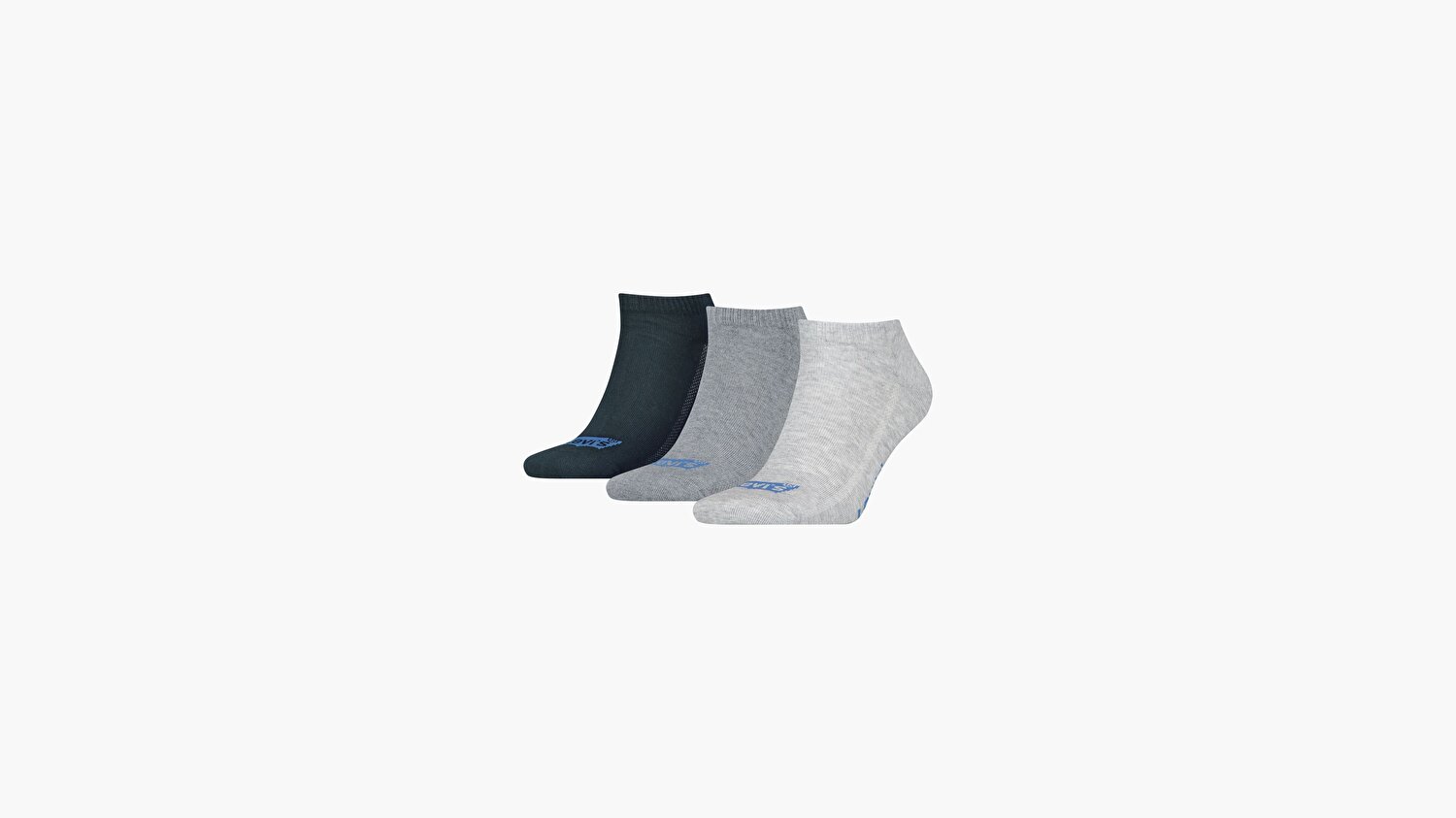 Levi's® Low Cut Batwing Logo Çorap - 3 Pack
