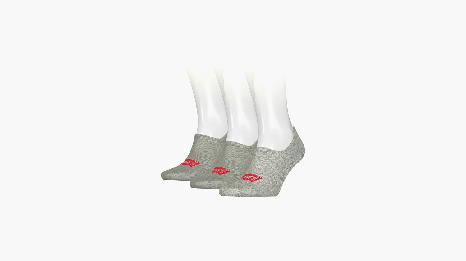 Levi's® High Rise Batwing Çorap - 3 Pack