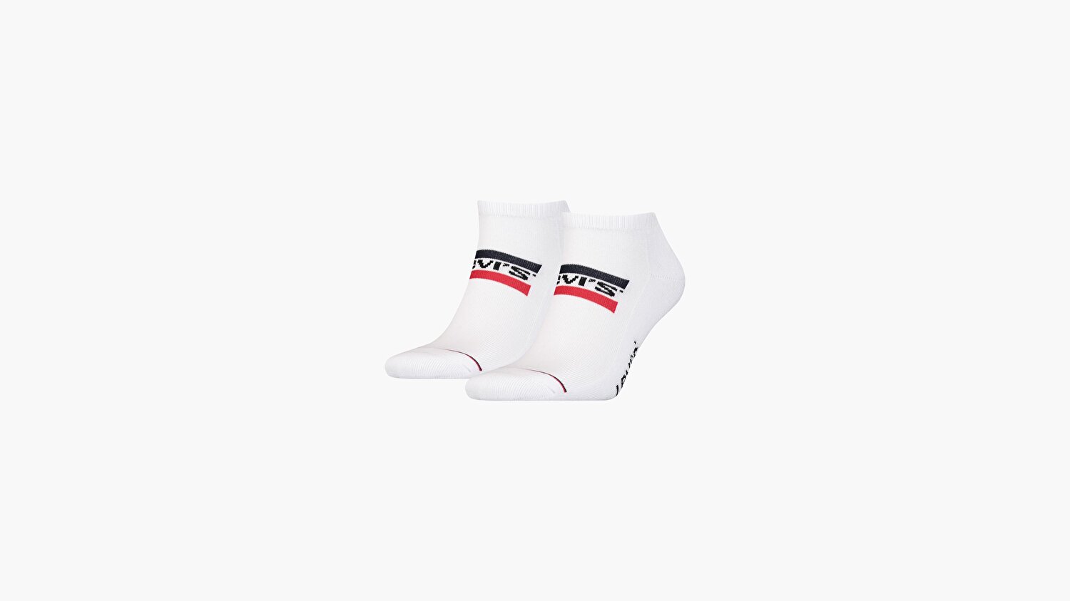 Levi's® Low Cut Sportswear Logo Socks - 2 Pack