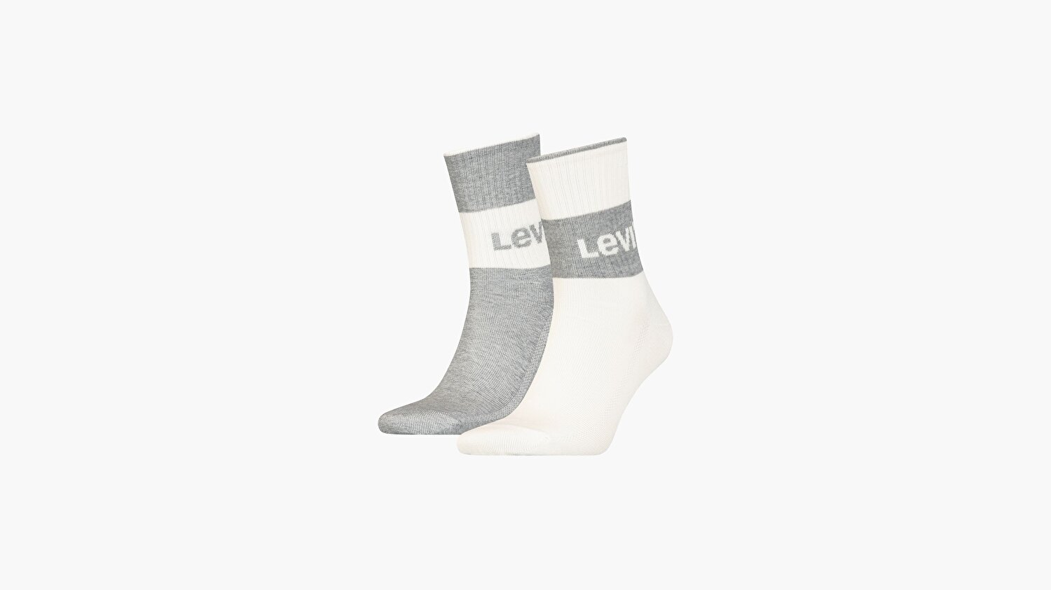 Levi's® Short Cut Sustainable Sports Socks - 2 Pack