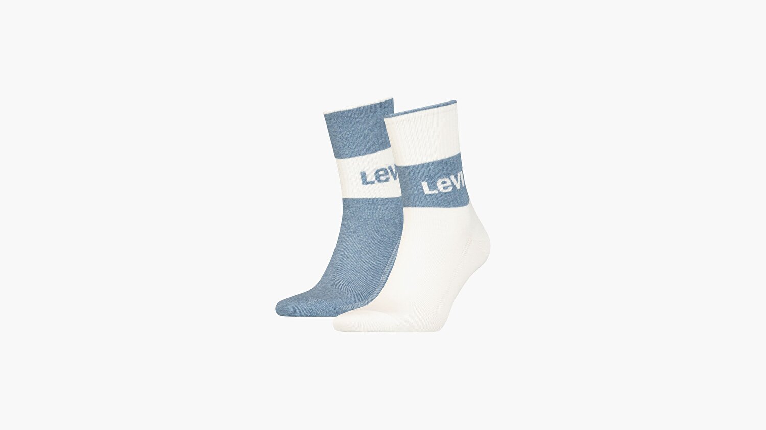 Levi's® Short Cut Sustainable Sports Socks - 2 Pack