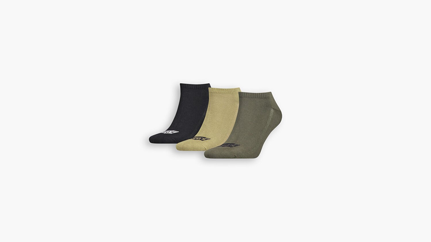 Low Cut Batwing Logo Çorap - 3'lü