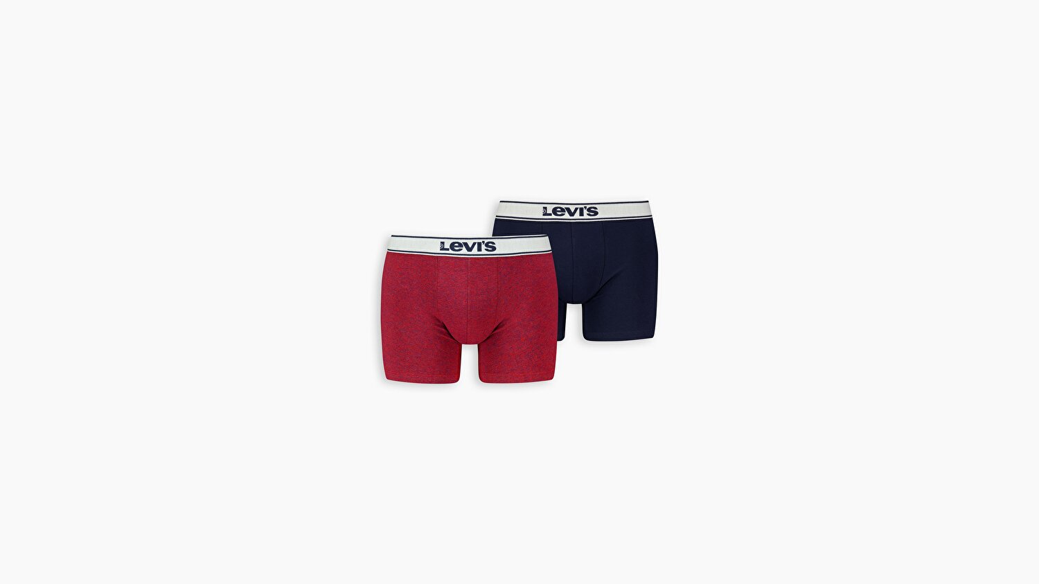 Levi's® Vintage Heather Organic Cotton Boxer Brief - 2'li Paket