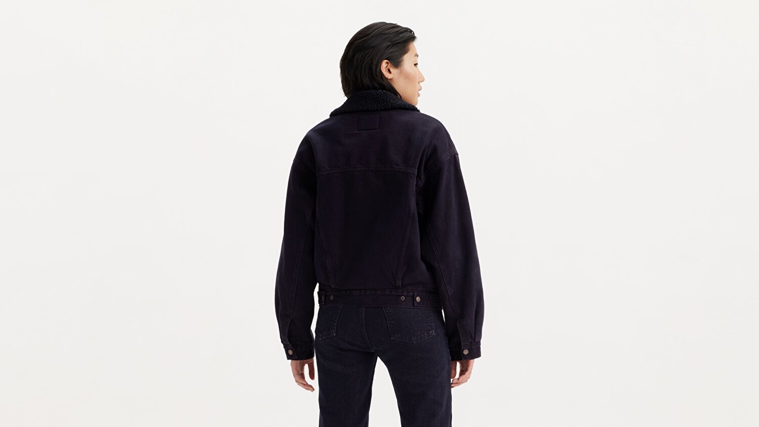 90's Sherpa Trucker Jean Ceket