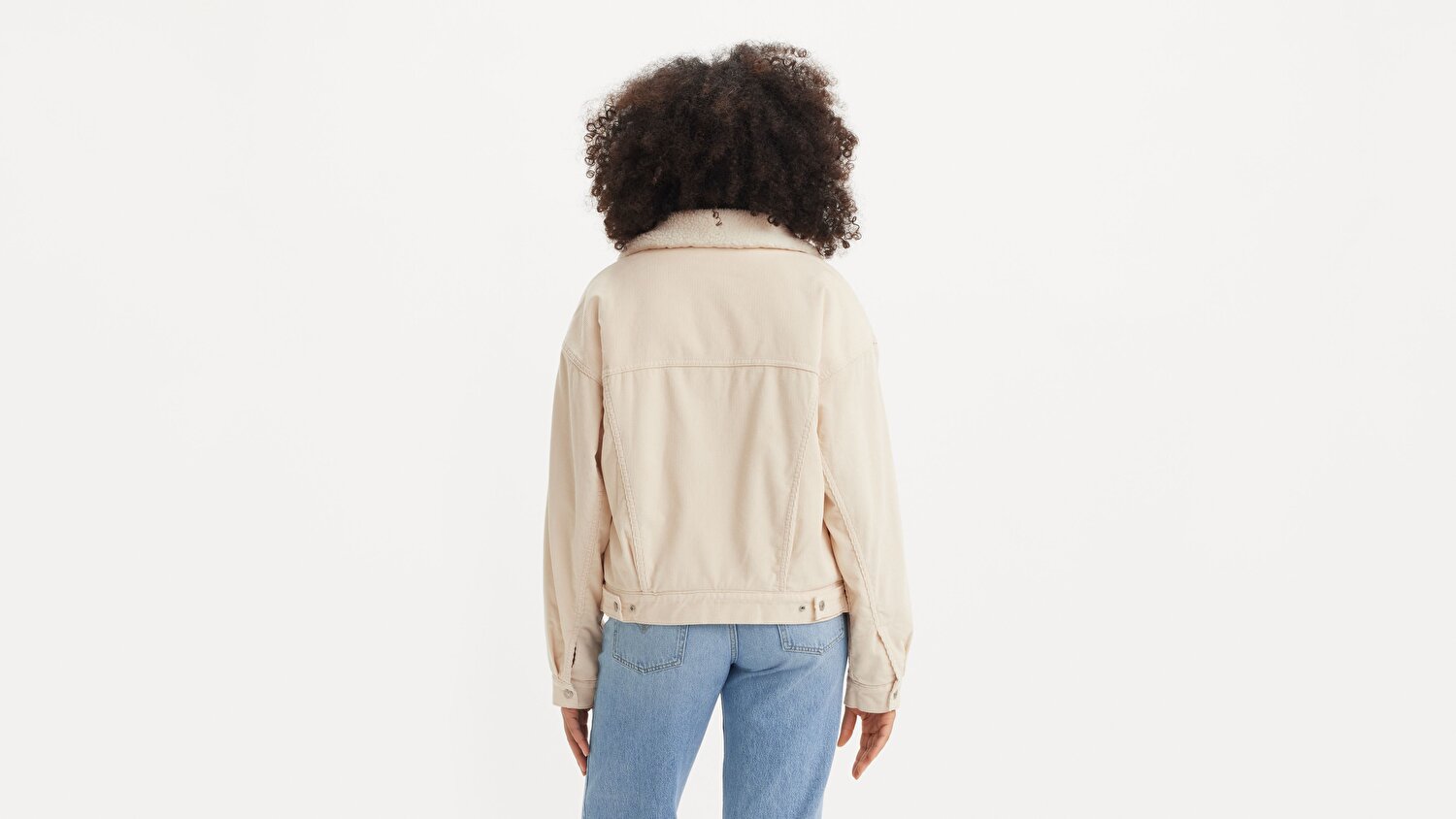 90's Sherpa Trucker Ceket