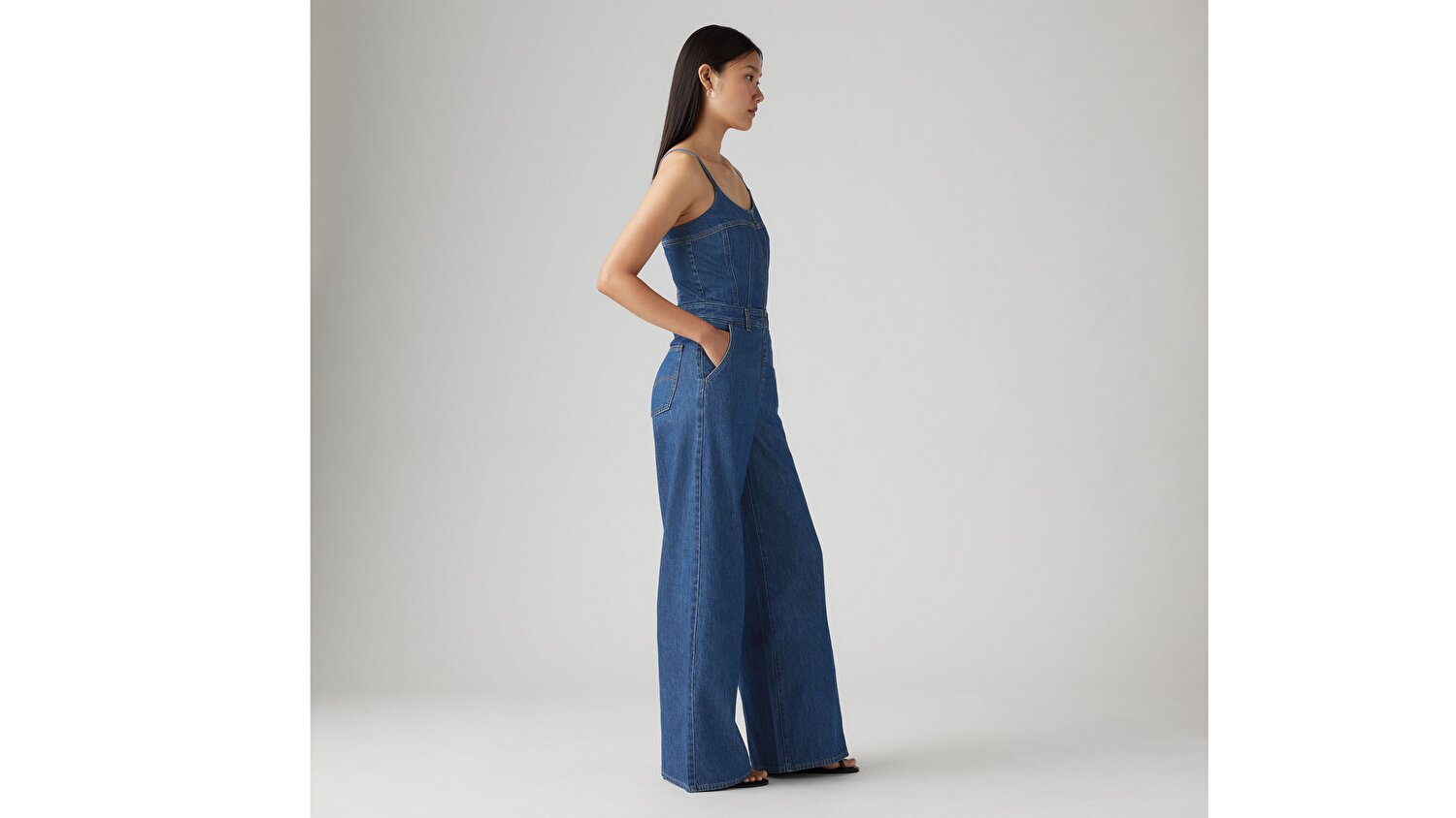 Bustier Denim Tulum