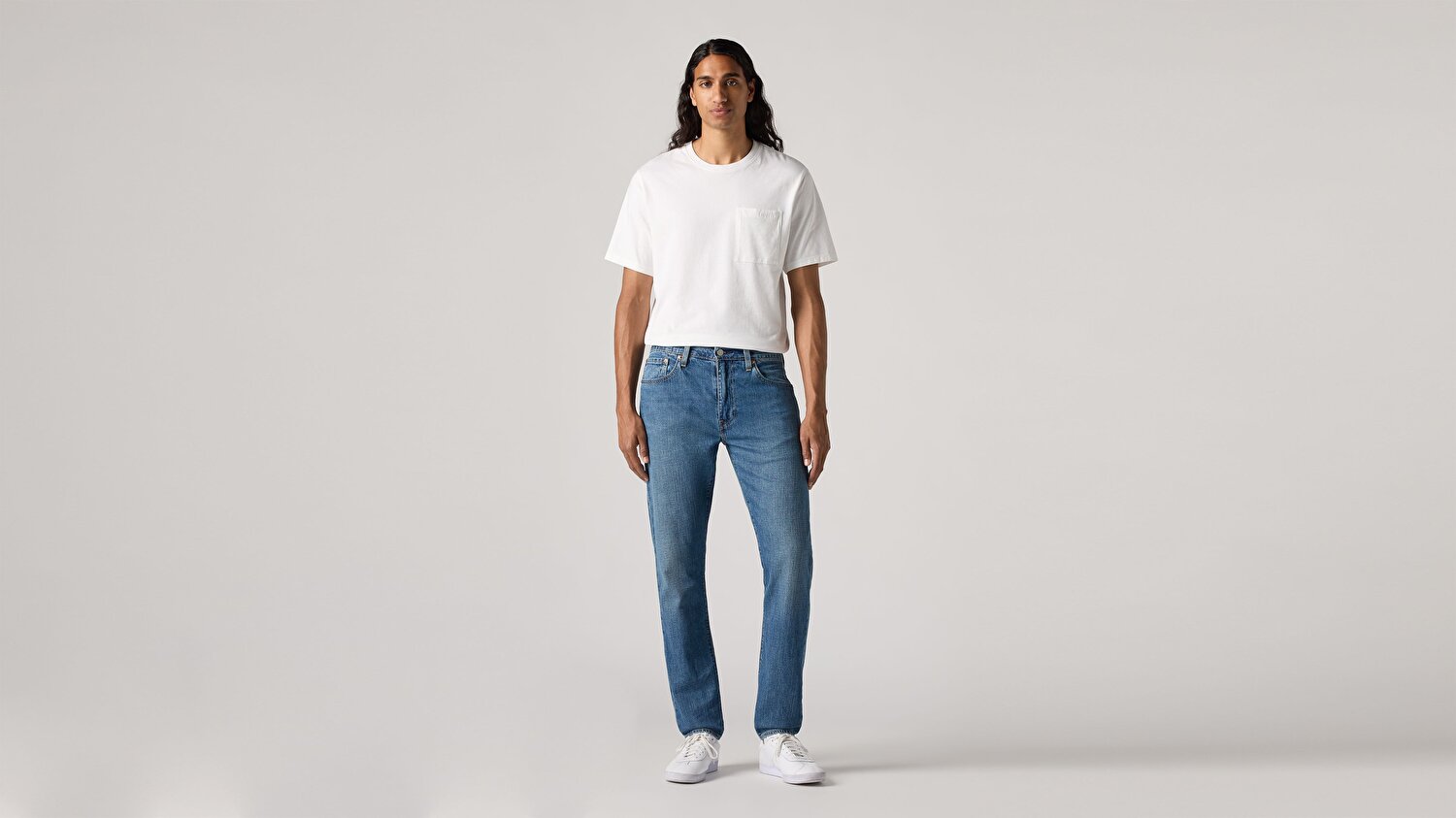 512™ Slim Taper Lightweight  Linen+ Denim Erkek Jean Pantolon - Its A No Brainer Lightweight