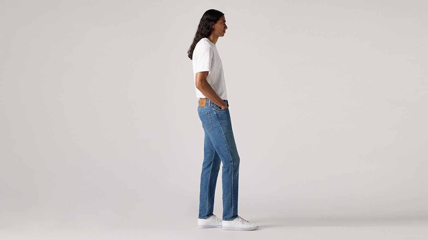 512™ Slim Taper Lightweight  Linen+ Denim Erkek Jean Pantolon - Its A No Brainer Lightweight
