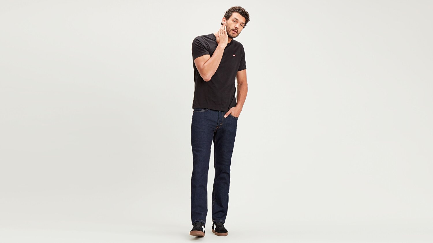 514™ Straight Fit Erkek Jean Pantolon - Dark Hollow Local