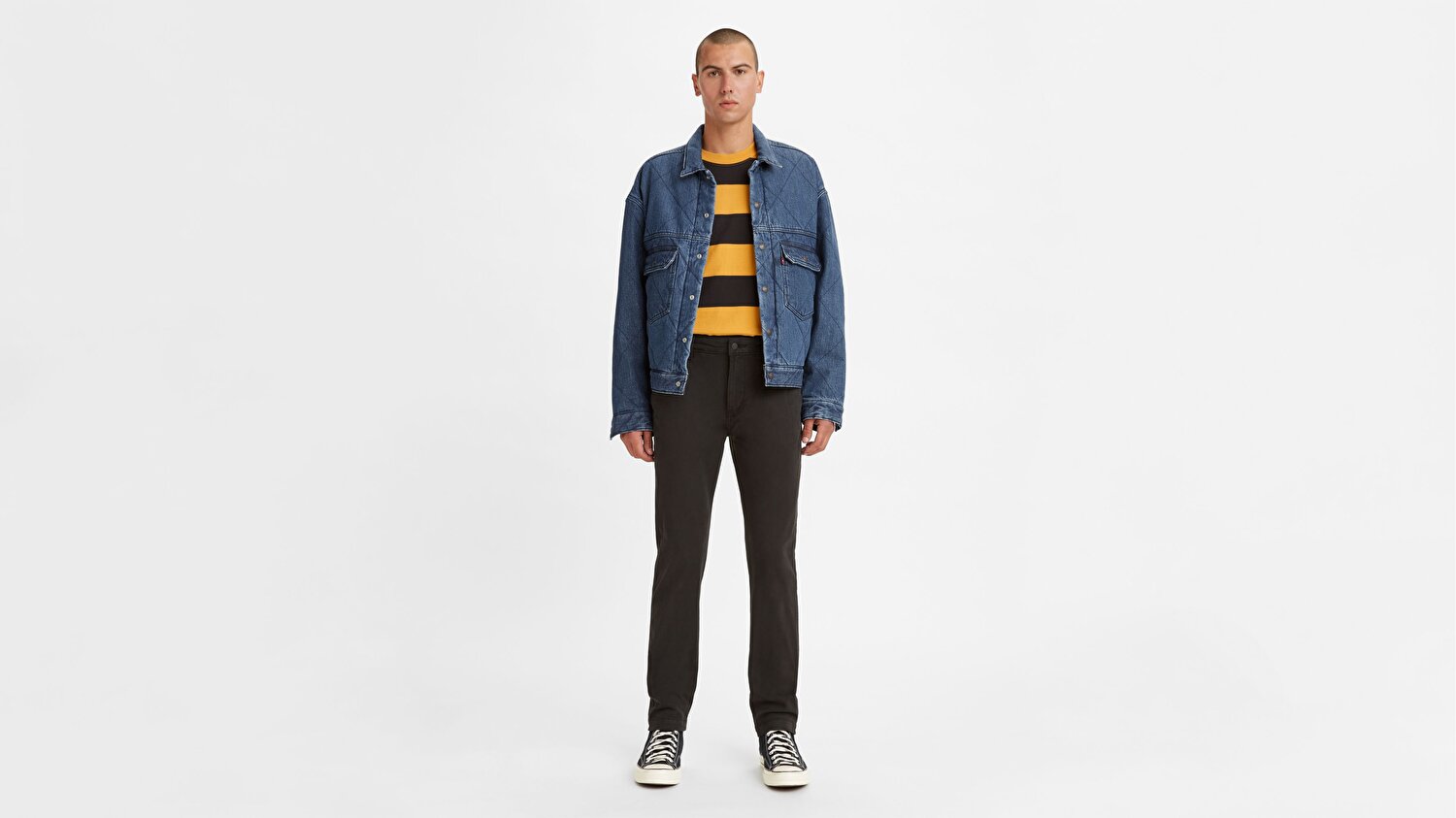 XX Chino Slim Fit Erkek Pantolon - Mineral Black