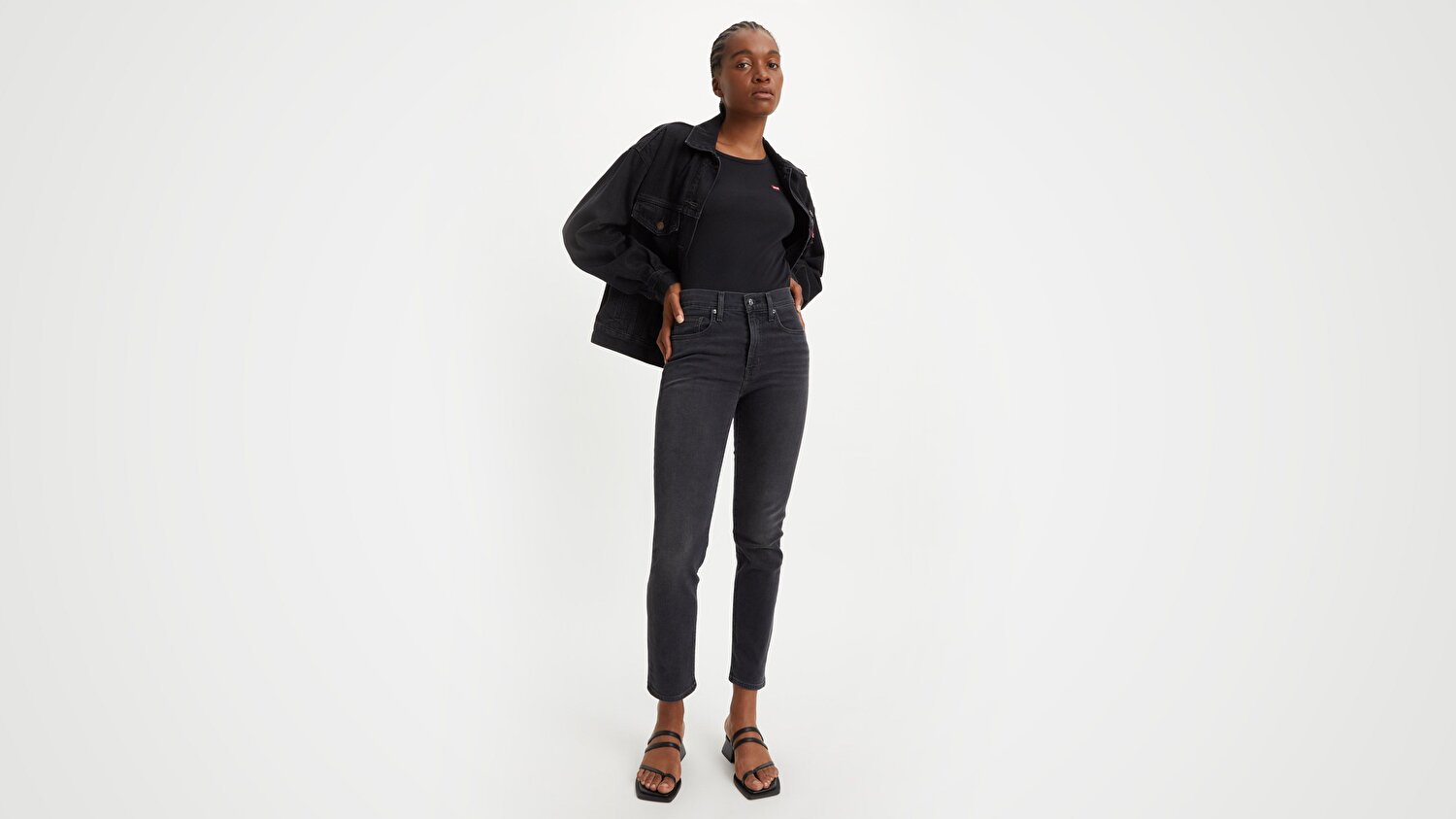 724™ High Rise Straight Kadın Jean Pantolon - Never Forget