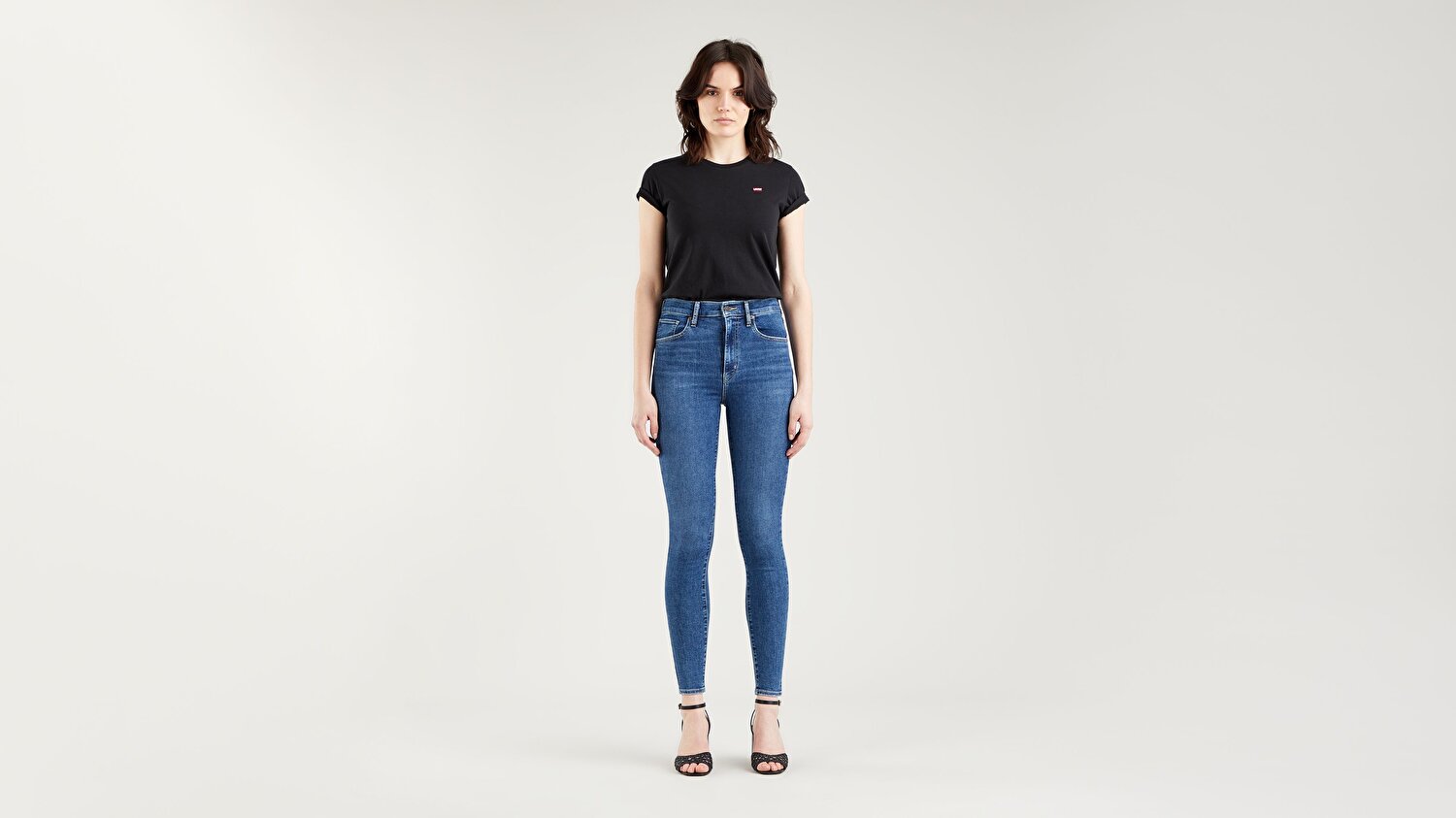 Mile High Super Skinny Kadın Jean Pantolon - Venice For Real - Dark Indigo