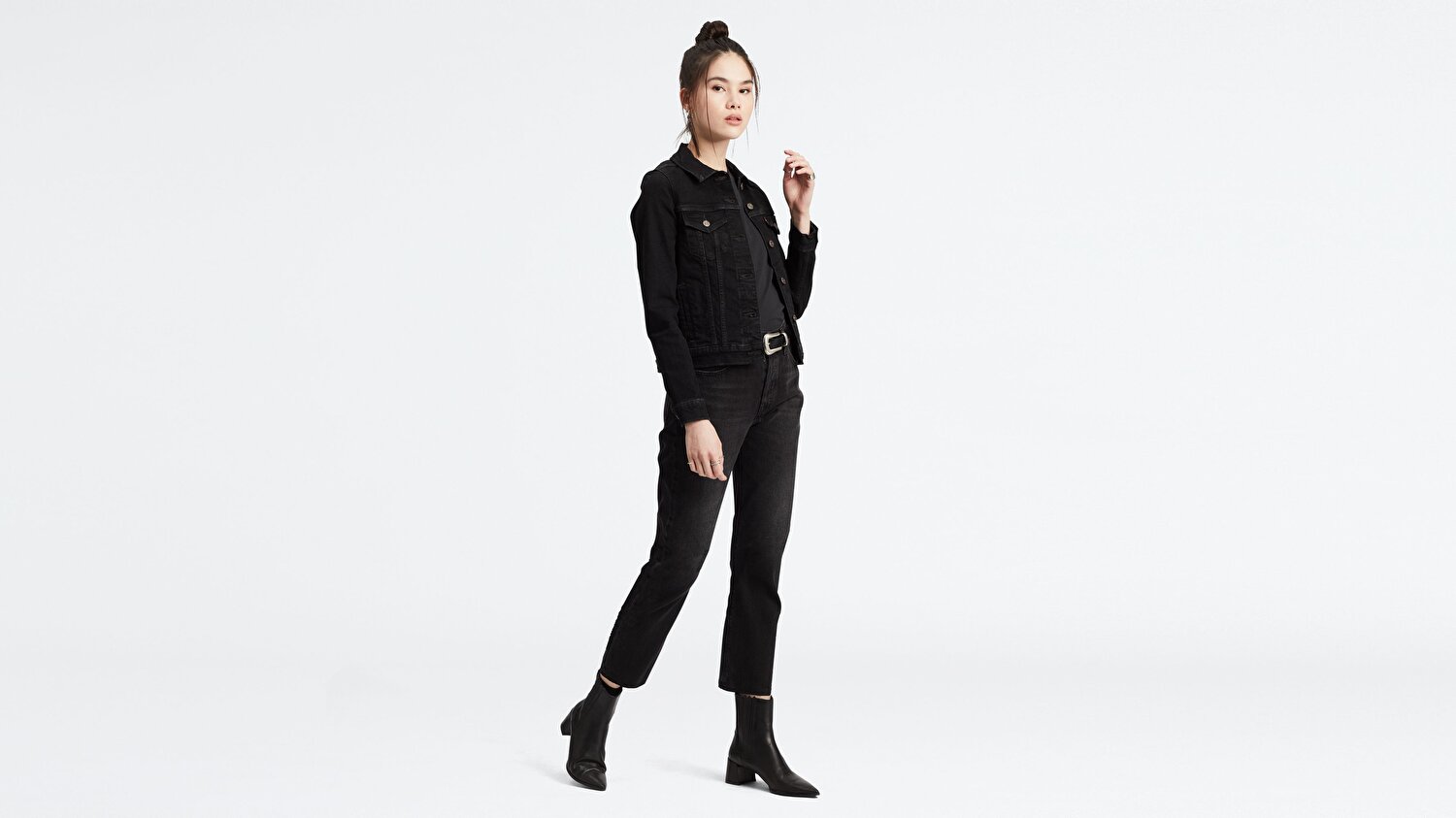 501® Kadın Crop Jean Pantolon- Heart