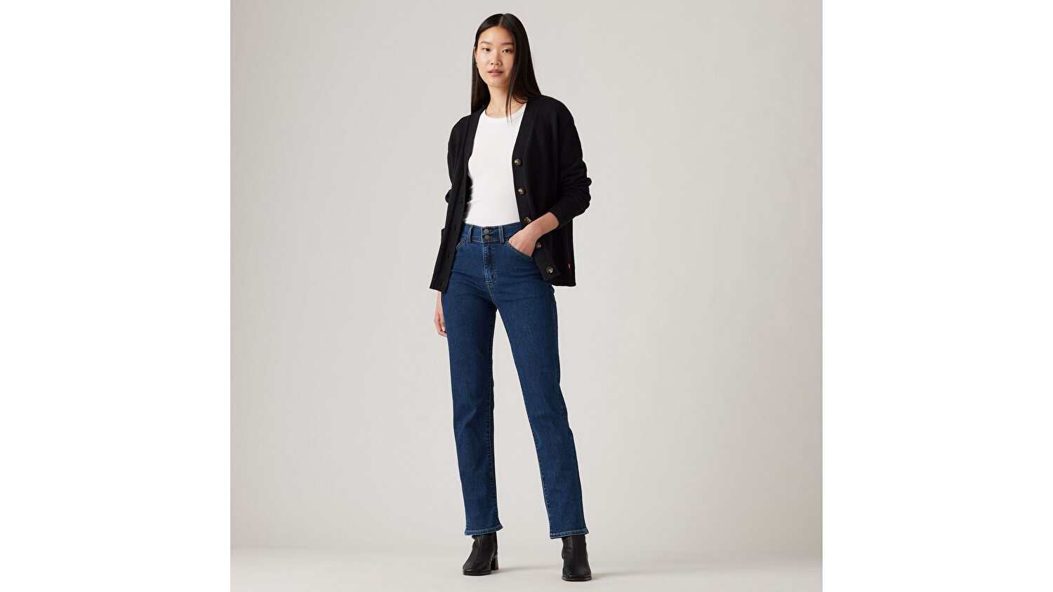 Tailored 724™ Straight Kadın Jean Pantolon - Seams To Work