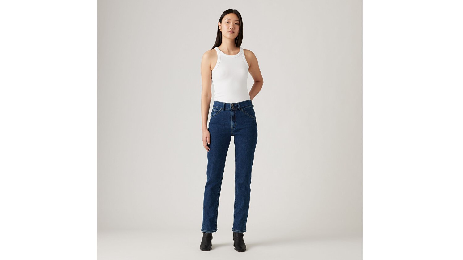 Tailored 724™ Straight Kadın Jean Pantolon - Seams To Work