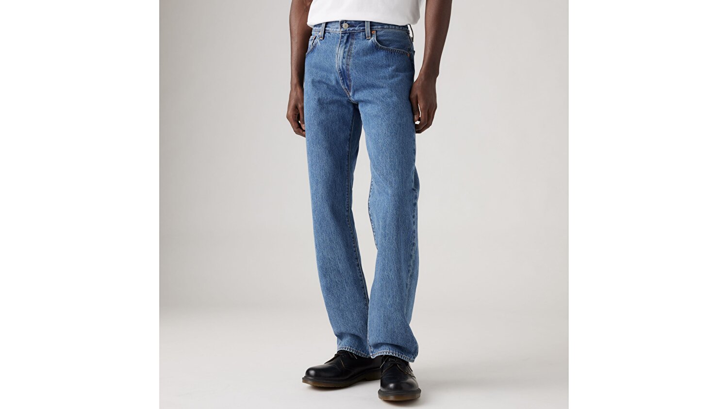 555™ Relaxed Straight Erkek Jean Pantolon - Blue Essentials