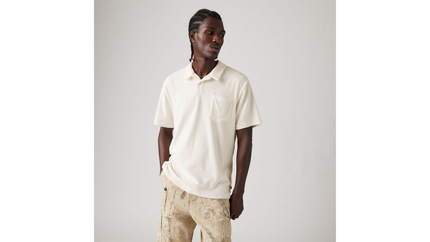 Terry Pocket Polo Tişört