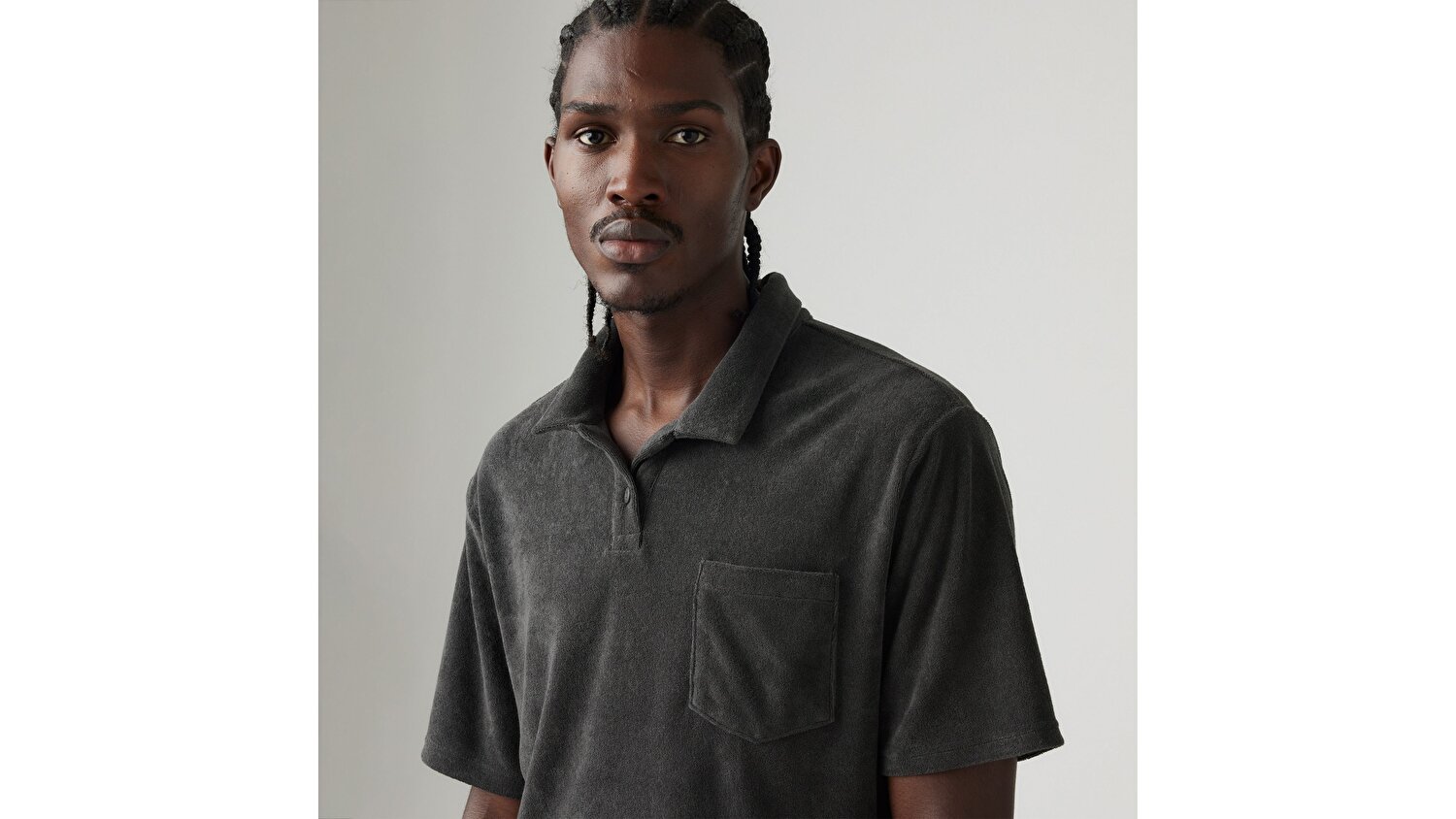 Terry Pocket Polo Tişört