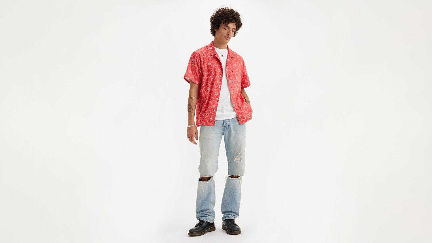501® Levi's® Original Erkek Jean Pantolon - Marching Meadow