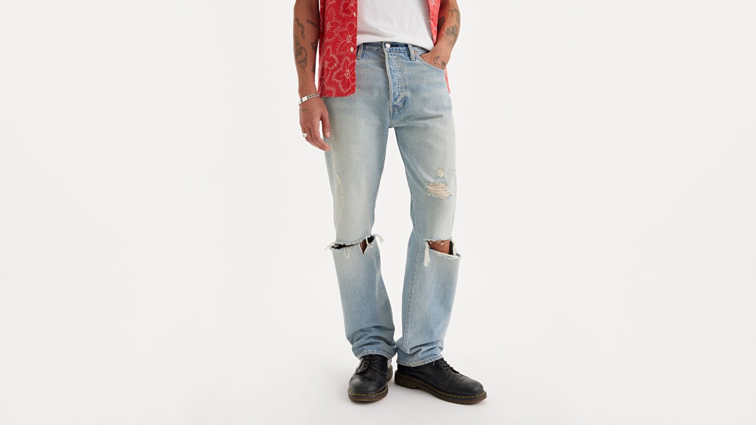 501® Levi's® Original Erkek Jean Pantolon - Marching Meadow