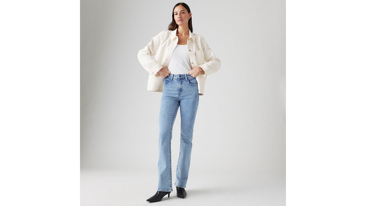 725™ High Rise Bootcut Kadın Jean Pantolon - Middle Course